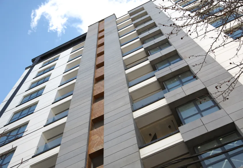 نمای ساختمان مسکونی گلچین 09