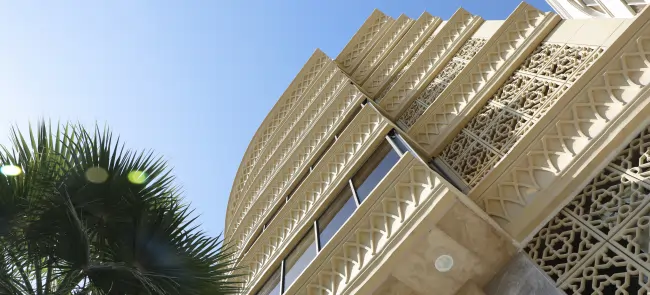 نمای ساختمان تجاری اداری شمس 08