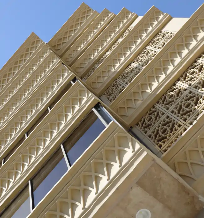 نمای ساختمان تجاری اداری شمس 09