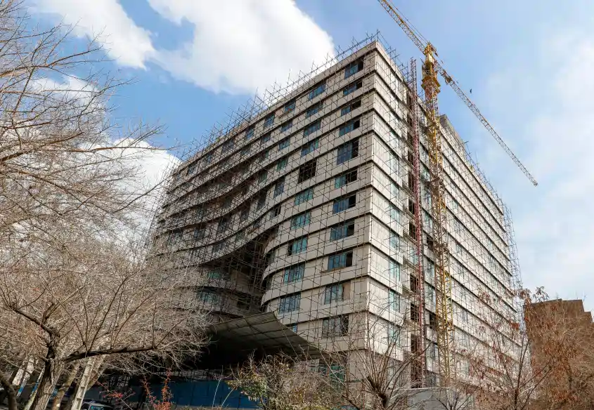 نمای ساختمان ونک پرایم 02