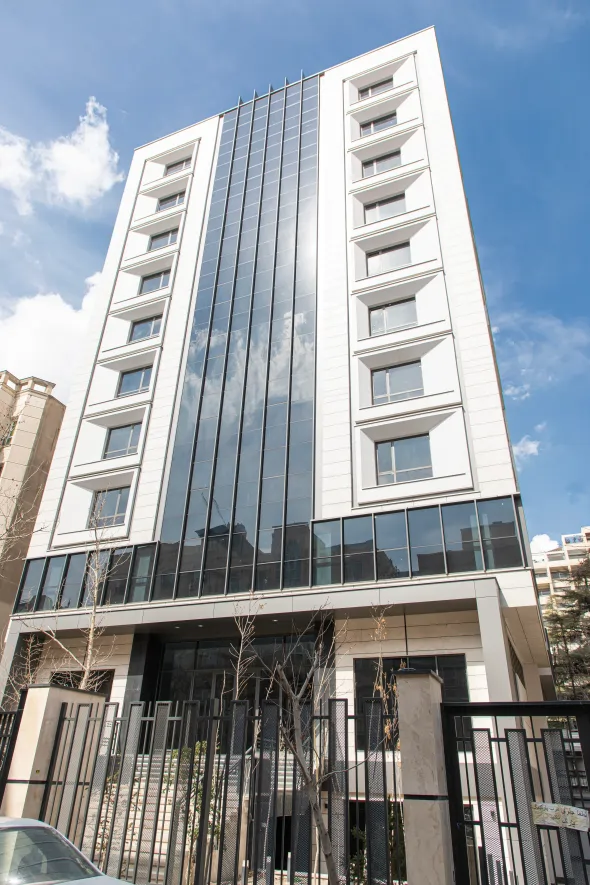 اجرای نمای سرامیک، ساختمان اتحاد 03