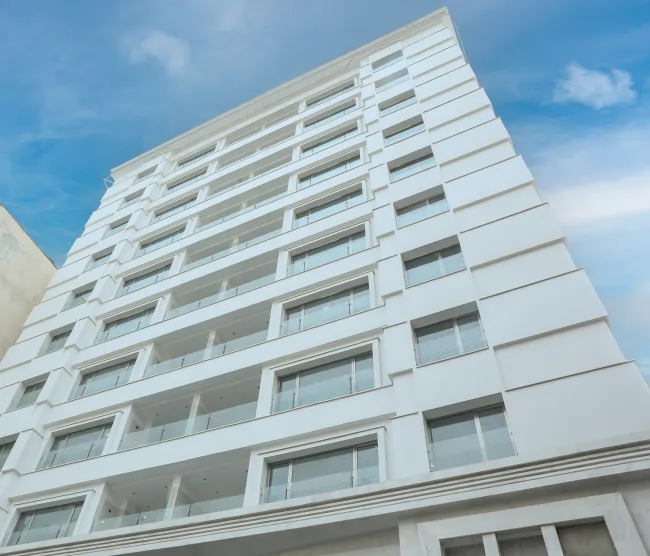 مجتمع مسکونی ساسان با نمای فایبر سمنت