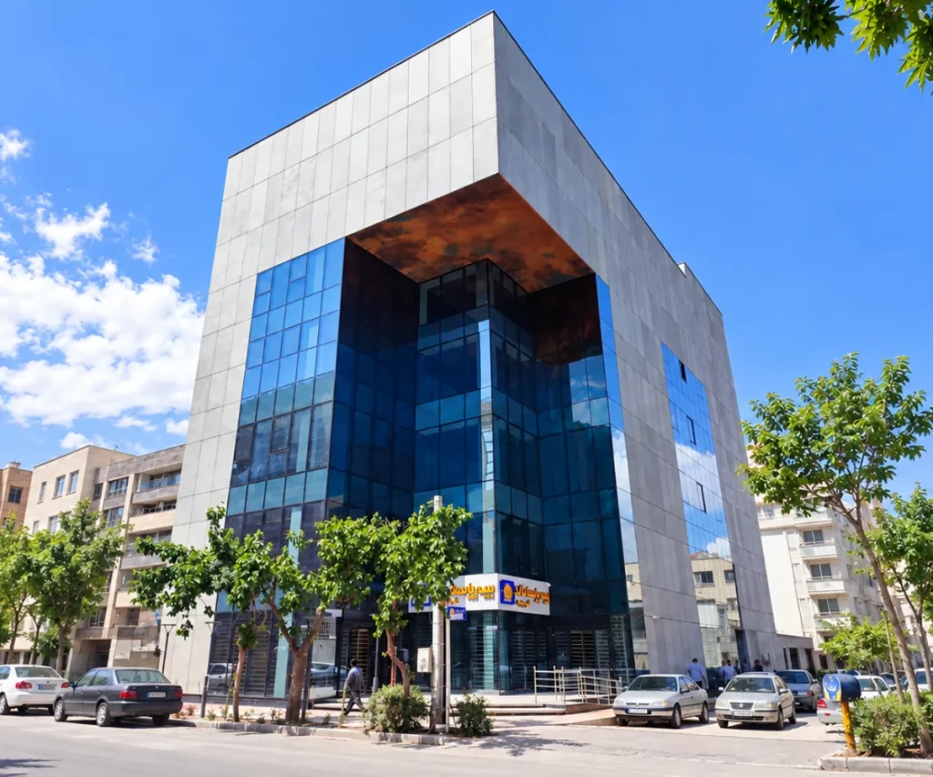 اجرای انواع کرتین وال توسط آلومینیوم نما